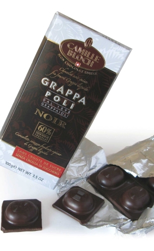 Poli Grappa-based swiss chocolate Poli Grappa-based swiss chocolate