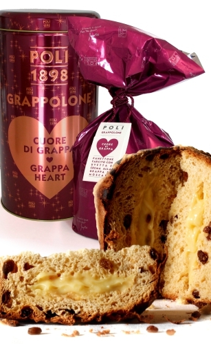 Grappolone - Panettone auf Grappabasis Grappolone - Panettone auf Grappabasis