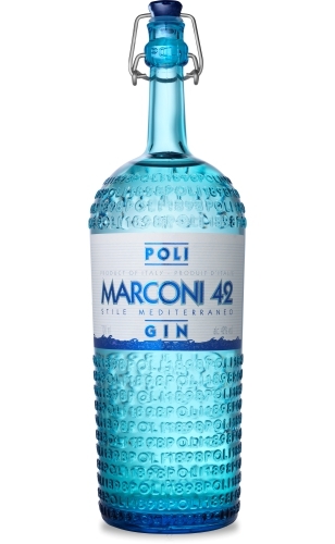 Poli italian gin Marconi 42 - Mediterranean Style Gin Poli italian gin Marconi 42 - Mediterranean Style Gin