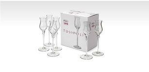 Poli crystal glasses for Grappa tasting | Package