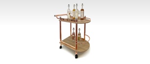 Servierwagen für Grappa