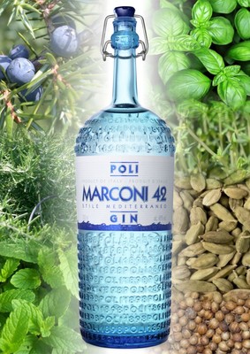 Il gin Poli Marconi 42 e le sue botaniche