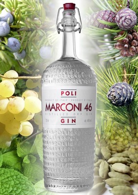 Poli gin Marconi 46 und dem botanischen