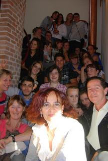 Poli - French students with Einaudi School