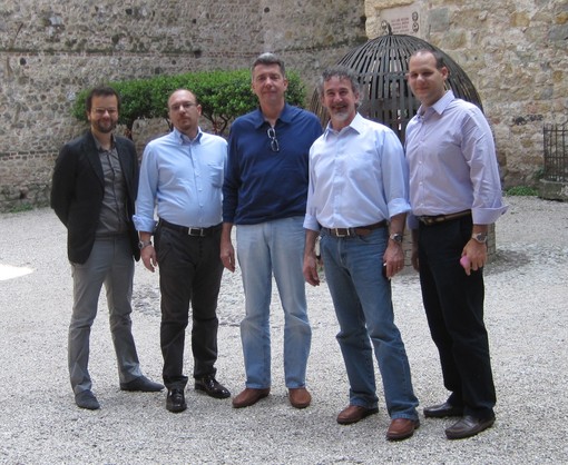 Poli - Alberto Caboni with Fusari's team and Jacopo Poli with Alberto Verrua 