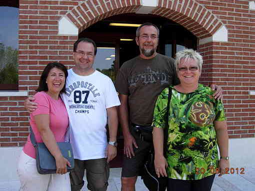 Family Sahlender visit from Vienna, Austria