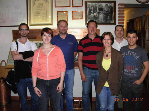 Wein & Co. sales managers visit from Austria