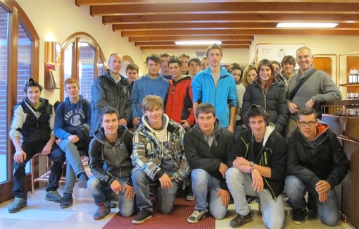 Giovani studenti di Feltre in visita al Poli Museo della Grappa