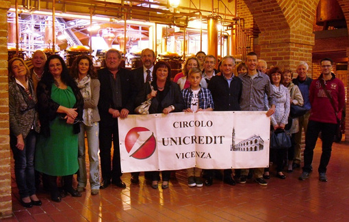 Unicredit, sezione di Vicenza, in visita da Poli