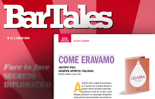 Bartales, July 2014 issue, praises Jacopo Poli’s latest work
