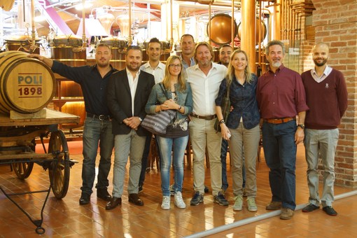 Poggiana fine drinks and spirits  distribution visits Poli