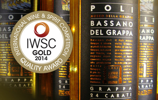 IWSC 2014: Bassano 24 Carati awarded with a gold medal