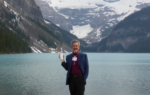 Jacopo Poli beim Wine Summit, Lake Louise