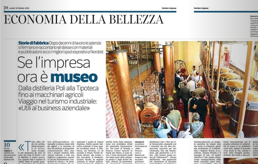 The Poli Distillery on Corriere Imprese