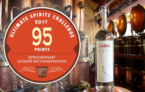 Primo posto per Sarpa di Poli all'Ultimate Spirits Challenge 2017