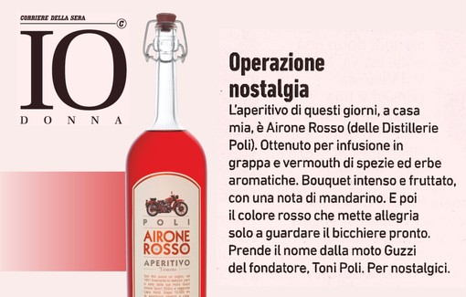 Airone Rosso in IO Donna