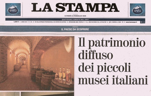 The Poli Grappa Museum in the dossier by La Stampa