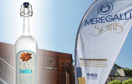 The new Poli products at 100 Spirits Meregalli 2019