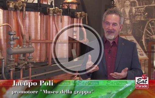 Das Poli Grappa Museum auf Eat Parade (italienischen Fernsehen)