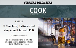 Conclave di Poli Distillerie sul Corriere della Sera