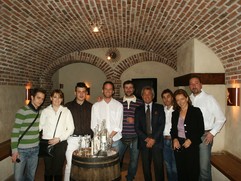 Restaurateurs and barman from Verona visit