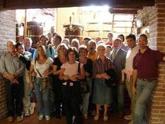 Mr. Uguccioni and his customers from Fano