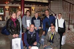 Grappa friends from Bergamo visit