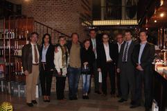 Andreas Wöllish with vip clients from Germany visit 