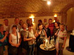 Grappa friends visit from Mozart's Hometown, Salzburg