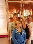 Family Vanderburght visit from East-Flanders, Belgium