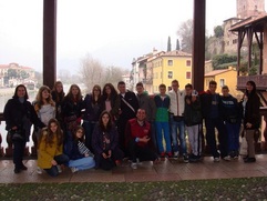 studenti del Liceo Papalia in visita da Patrasso, Grecia