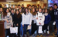 Nuovi ospiti dell'Ipssar  Da Schio  di Vicenza