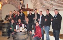 Nuovi ospiti da Wels, Austria, in visita alla distilleria.