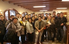 Ipssar  Maffioli , sede di Castelfranco Veneto, in visita a distilleria e museo