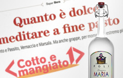 Cotto e Mangiato on “Maria” Grappa