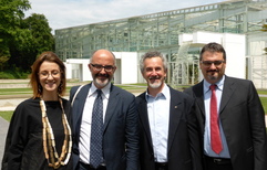 Jacopo Poli als Referent bei der Präsentation neuer Studien der Fondazione Nord Est