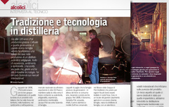 Magazine 'Imbottigliamento' devotes an article to the Poli Distillery.