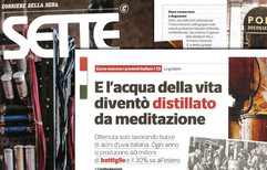 Su Sette del Corriere della Sera l’evoluzione della Grappa