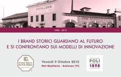 Historic companies and innovation - Event at the Poli Distillery