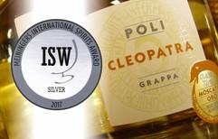 Silver medal for Cleopatra Moscato Oro at the INTERNATIONAL SPIRITS AWARD