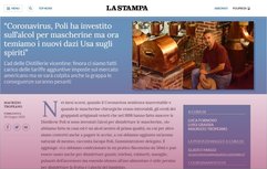 Interview with Jacopo Poli for La Stampa 