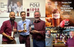 Il nuovo Whisky Segretario di Stato presentato a Roma. 