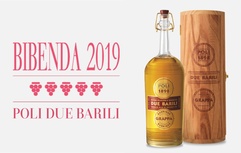 Grappa Due Barili awarded by Bibenda 2019
