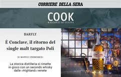 Conclave by Poli Distillerie in Corriere della Sera