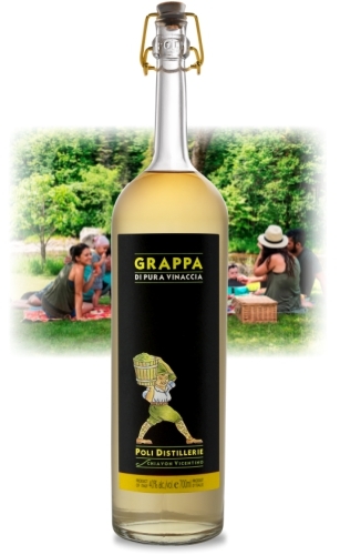 Grappa di Pura Vinaccia Riposata