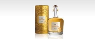 Poli Cleopatra Moscato Oro with metal tube - Grappa Moscato Poli Cleopatra Moscato Oro with metal tube - Grappa Moscato