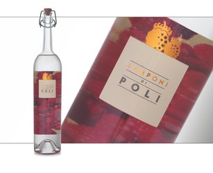 Lamponi di Poli with metal tube - Raspberry Brandy