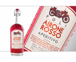 Poli Airone Rosso Metallrohr - Aperitiflikör