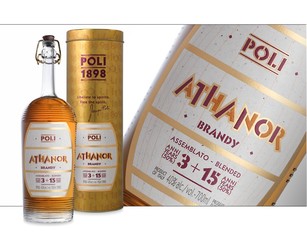 Athanor, Brandy italiano di Poli - Poli Weinbrände Metallrohr