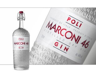 Gin MARCONI 46 von Poli, italienischer gin